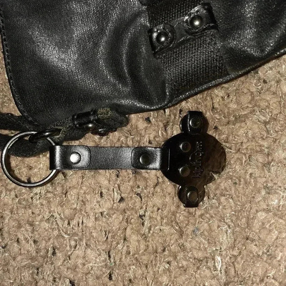 KIPLING-Black Coated Leah w/City Monkey - Picture 6 of 9